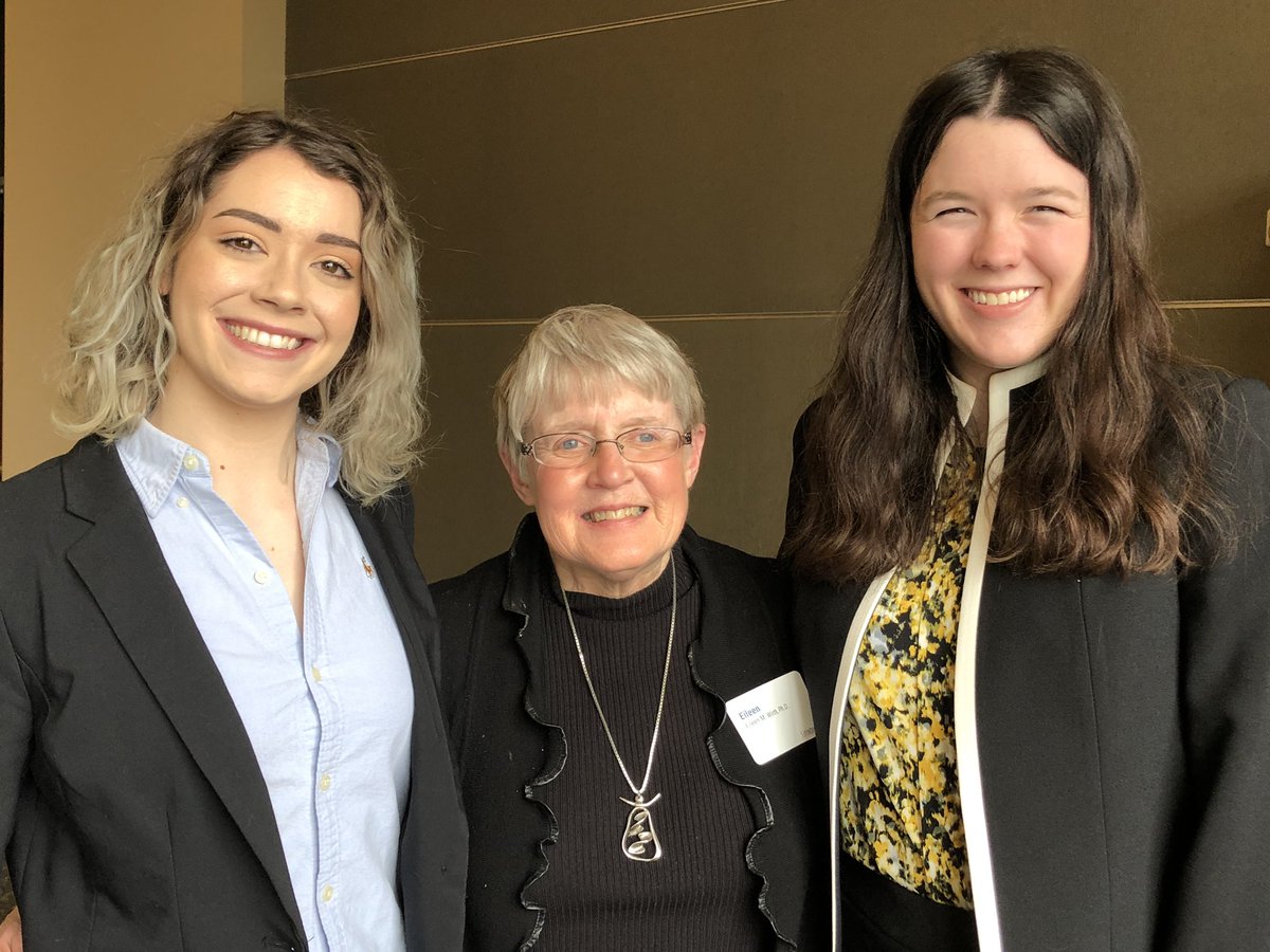 Had a wonderful time yesterday with Dr. Wirth and <a href="/EMCK97/">Emily McKenna</a> at the Scholarship Appreciation Luncheon. ☺️#JMCAwesome