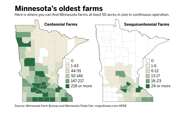 StarTribune's tweet photo. Land of 10,000 Century Farms: Minnesota farm families take pride in their legacy.   https://t.co/TSL2TIgPxh https://t.co/6Rz6bPgQOd