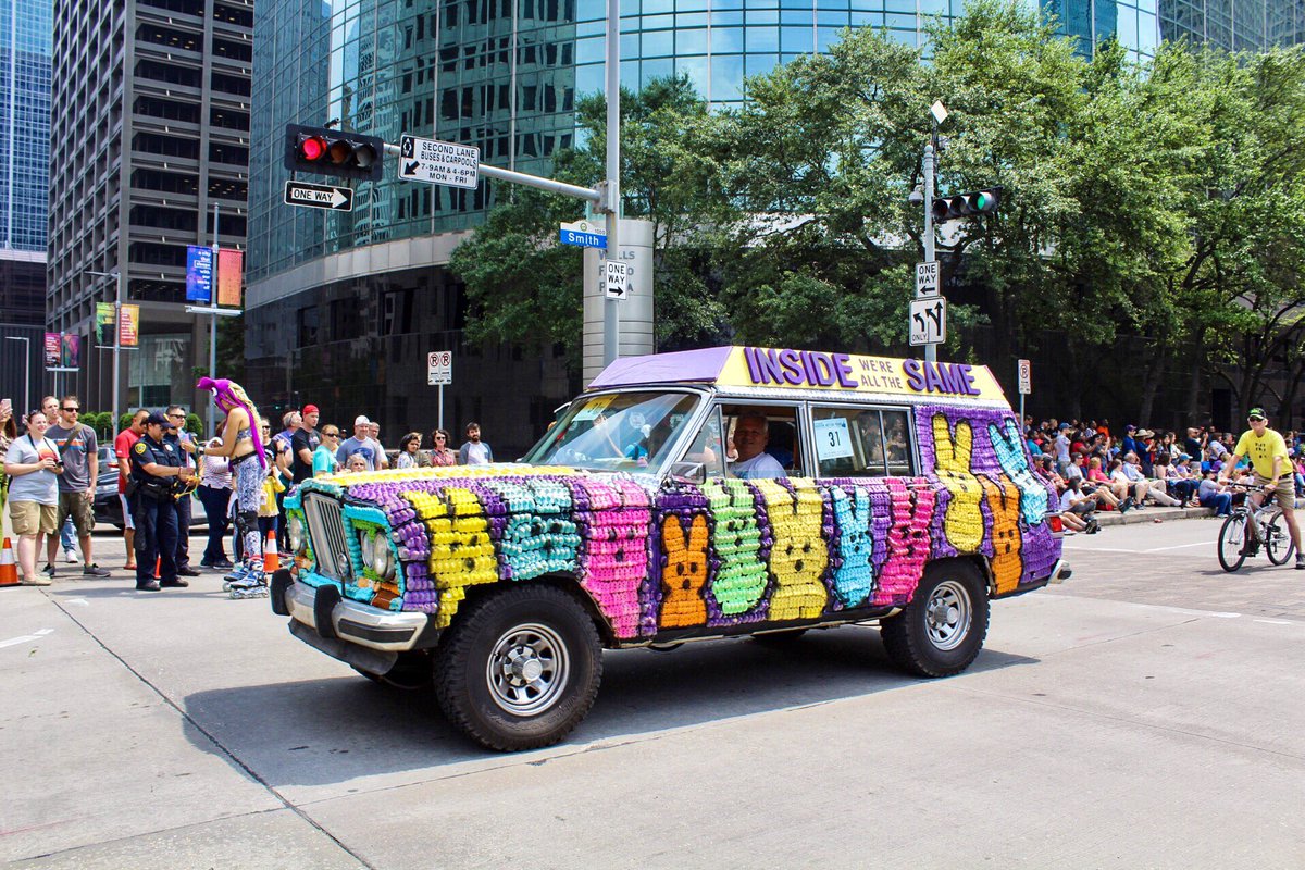 Thank you Houston for another absolutely epic Houston Art Car Parade, despite a little soggy ending!

Join us tomorrow at the Orange Show World Headquarters, 2334 Gulf Terminal Drive, from 11-2 PM.