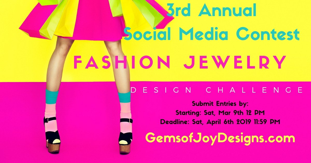 GemsofJoyDesign's tweet image. Social Media Challenge Winner: Thank you to all who participated! The winner of the challenge is Anna from Connecticut! Congrats to Anna! She will receive a pair of wire wrapped earrings just in time for Easter! YAY! #FashionJewelry #Fashion #JewelryDesign #SocialMediaChallenge