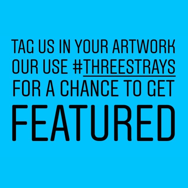 threestrays's tweet photo. Tag us or use #threestrays on #instagram fir a chance to get featured ➡ https://t.co/7fk2xHOG6O #art https://t.co/C89t4OawV5