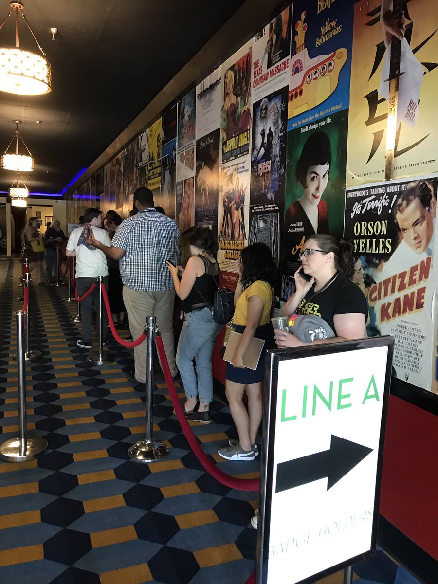 Max It Magazine (@maxitmagazine) on Twitter photo With over an hour until show time, the lines already starting to form. #ATLFF closing night. <a href="/atlantafilmfest/">Atlanta Film Festival</a> With over an hour until show time, the lines already starting to form. #ATLFF closing night. <a href="/atlantafilmfest/">Atlanta Film Festival</a>