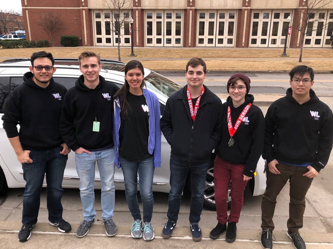 wait_listers's tweet photo. Better late than never! Back in February, Waitlisters took 3rd place at Hacklahoma 2019 with 'Access Atlas'! We also learned how to make sushi :) https://t.co/5B2aUAo5TL