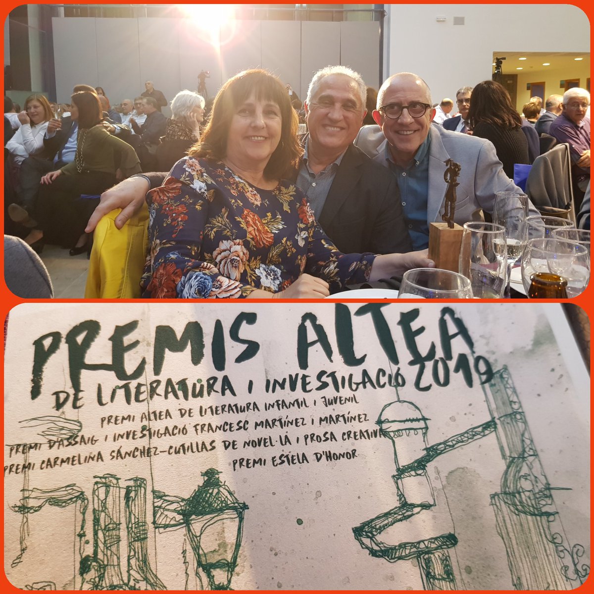 jmelescolano's tweet photo. Vicent Borràs, Premi de literatura infantil i juvenil d'Altea, amb El iaio a Nova York. #Altea #PremisAltea La mort com a tema que s'ha d'entendre, en la literatura i en la vida. https://t.co/KmwOAZENLd