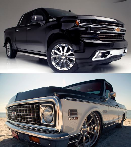 DreamGiveaway's tweet image. THIS or THAT? THIS = 2019 Chevy Silverado High Country or  THAT = 1972 Chevy Cheyelle Super show truck?  Tweet to @DreamGiveaway  to tell us and see more of this and that at ow.ly/F3DK50q0uIJ  #Wintruck #2019Silverado #1972C10