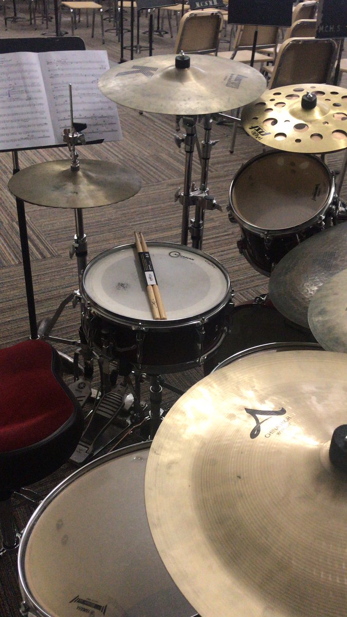 MCPercussionIA's tweet photo. Putting in some more time. https://t.co/Vlkkg5WfGp