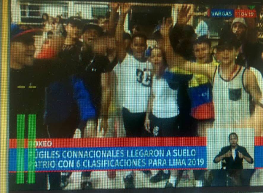 fevebox's tweet image. Gracias a los amigos de @VTVdeportes por apoyar el boxeo venezolano 👏Y seguir los pasos de nuestros púgiles durante el clasificatorio a @Lima2019Juegos