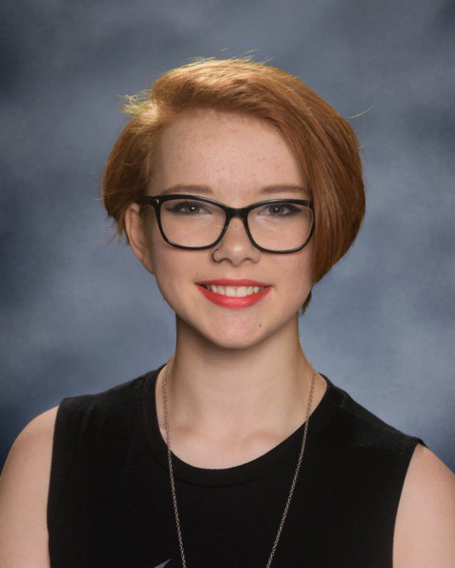 TheKirkwoodCall's tweet photo. Alydia Johnson, sophomore, attempted suicide Monday, April 8, and passed away Wednesday, April 10. Johnson’s funeral will be held at Bopp Chapel on Tuesday, April 16. Photo courtesy of Pioneer Yearbook. https://t.co/pPcIu4EA30
