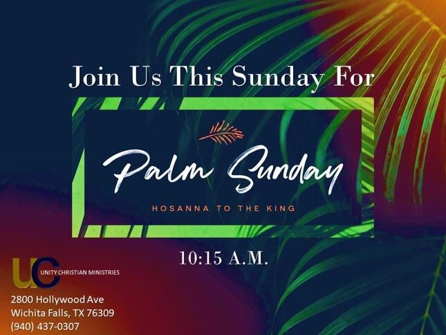 DavidN_YB's tweet photo. Join us for Palm Sunday https://t.co/d68UpdHZc3