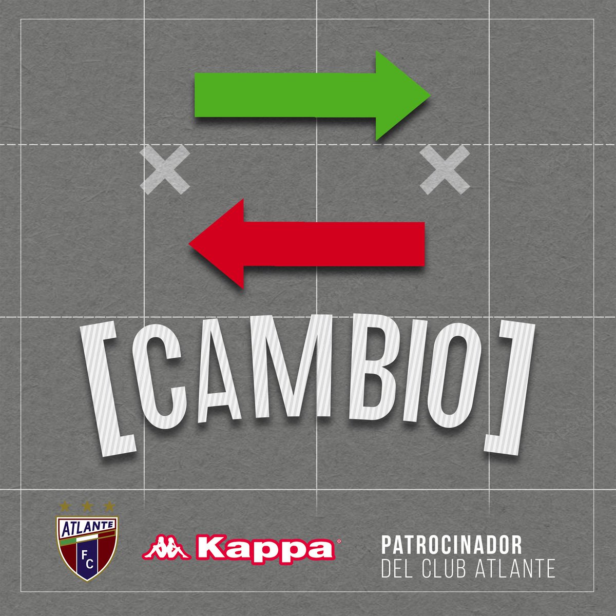 Atlante's tweet photo. Cambio de UAEM
sale Arturo Tapia y entra Brayan Eduardo Díaz
UAEM 1 - 0 ATLANTE 2T / min 66
#CorazónAzulGrana #PowerPotro #VamosAtlante
🔵🔴 Por el pase a la Liguilla!!! 🤜💥🤛 https://t.co/zvMNx2AMkz