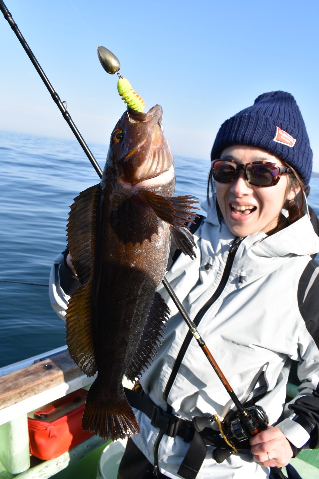 釣りtiki東北 ハンター塩津夫妻も順調にアイナメ T Co 03kbet7ky9 Twitter