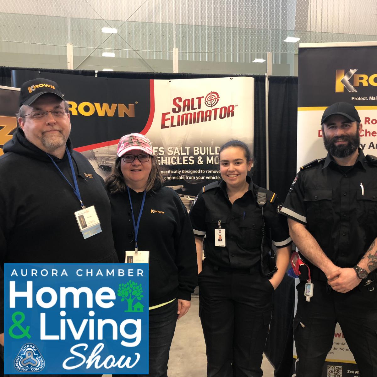 SJA_York's tweet image. Thank-you Ian &amp;amp; Claudine Johns at @KrownAurora who donates their #rustcontrol services to St. John Ambulance #YorkRegion to protect our full #vehicle #fleet. At @AuroraChamberON 2019 Home &amp;amp; Living Show, April 12-14, #Aurora. #ACOCHomeShow2019 @KrownRust #AuroraProud #AuroraON