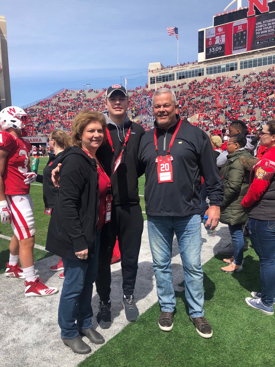NBoerkircher's tweet photo. NU spring game was great! Thanks again @coachwilhite for the invitation https://t.co/C1mMzsURex