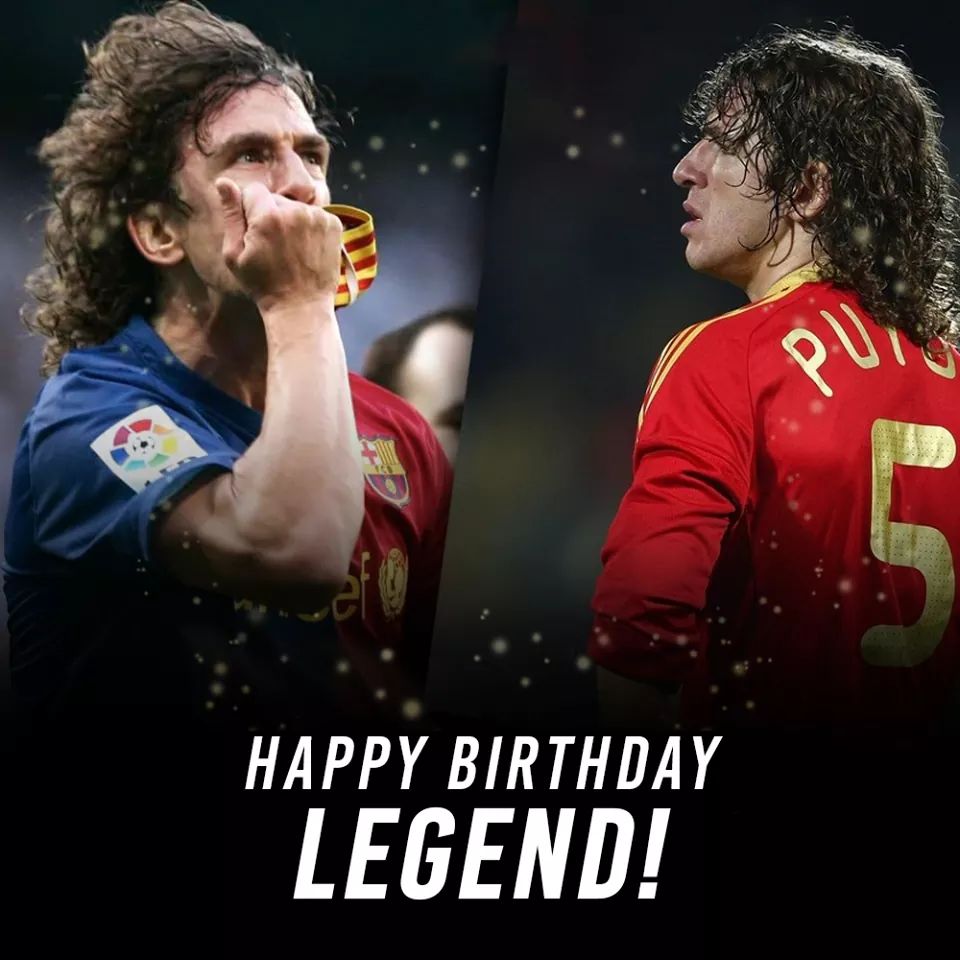 Happy Birthday, Carles Puyol  