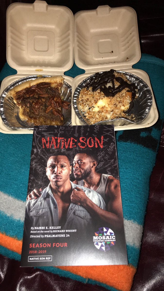 Spent some great quality time with my dad today ❤️ and went to see Native Son at <a href="/Mosaic_Theater/">Mosaic Theater</a> (LOVED IT!!!), had dinner at <a href="/BierGartenDC/">Biergarten Haus DC</a> (DELISH!!!) and completed the night with a Samoa pie from @DangerouspiesMD (YUM!!!)