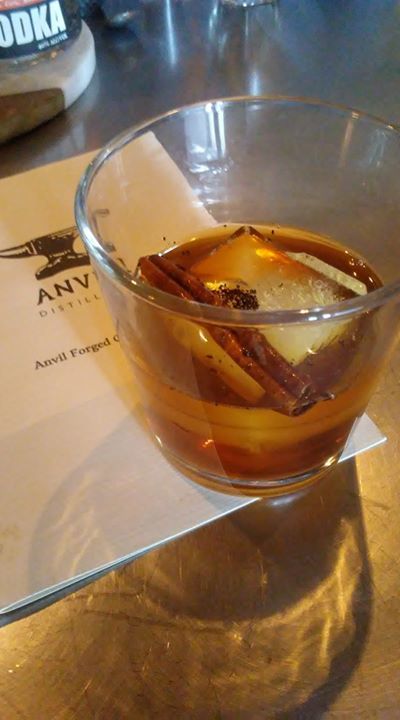 Matt has a few tricks left. Come do Iggy Pop and Bill Murray proud, try a Coffee &amp; Cigarettes. Swindler's, house "campari" and Richardo's. #distillery #colorado #local #handmade