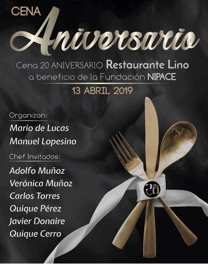 CEOEGuadalajara's tweet photo. Hoy nuestro presidente de la Federación provincial de #Turismo y #Hostelería de Guadalajara, Juan Luís Pajares y SG de @CEOEGuadalajara @arriola_javier asisten a la Cena 20º Aniversario del @GrupoLino 🍽 a beneficio de la @FundacionNIPACE Enhorabuena 🎉🎊 y a por otros veinte 😉! https://t.co/lbWfJ8q4pk