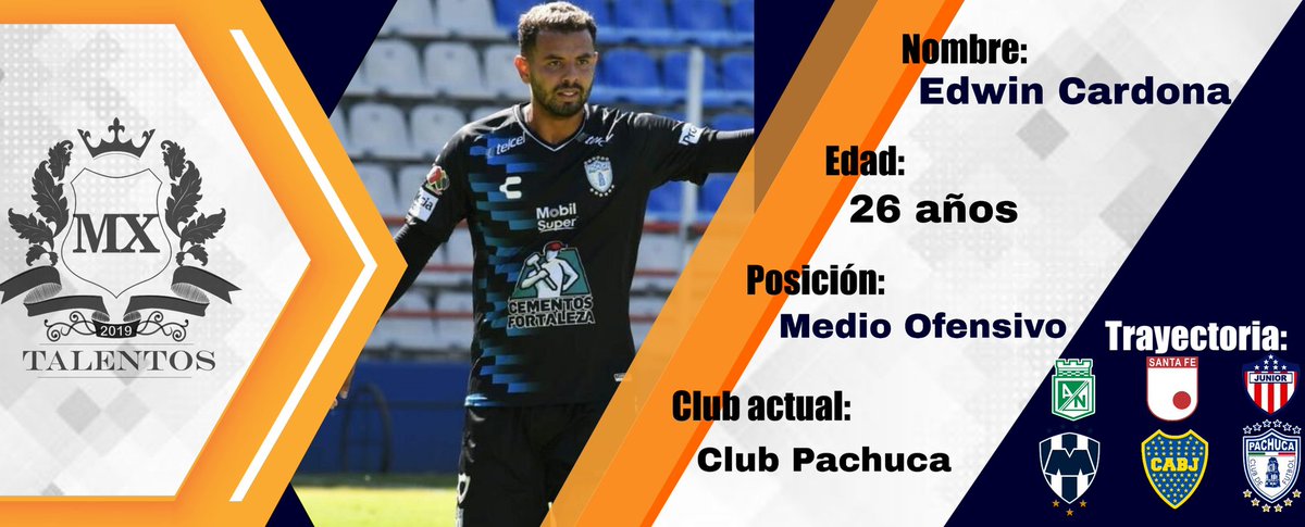 MXTalentos_'s tweet photo. #MXTalentos

🇨🇴 Edwin Cardona

Momento de darle seguimiento a este crack en el Pachuca vs Veracruz. https://t.co/RlueJRRcQs