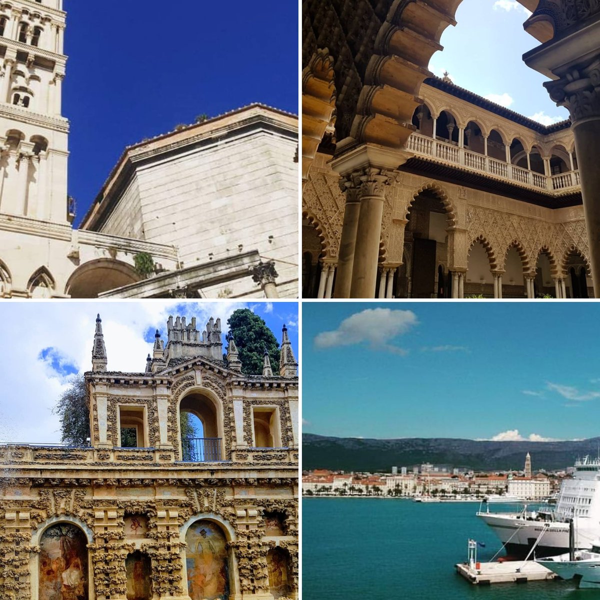 PaulinaCos's tweet photo. From my personal collection Game of Thrones Locations🎬🇪🇸🇭🇷 #GOTlocations #GOT #fan #travel #KingsLanding #EntranceToTheHouseOfThUndying #Dubrovnik #UndergroundPassagewaysInMeereen #BasementsOfDiocletiansPalace #RoyalPalaceOfDorne #LongBridgeOfVolantis https://t.co/kDwok6ifRQ