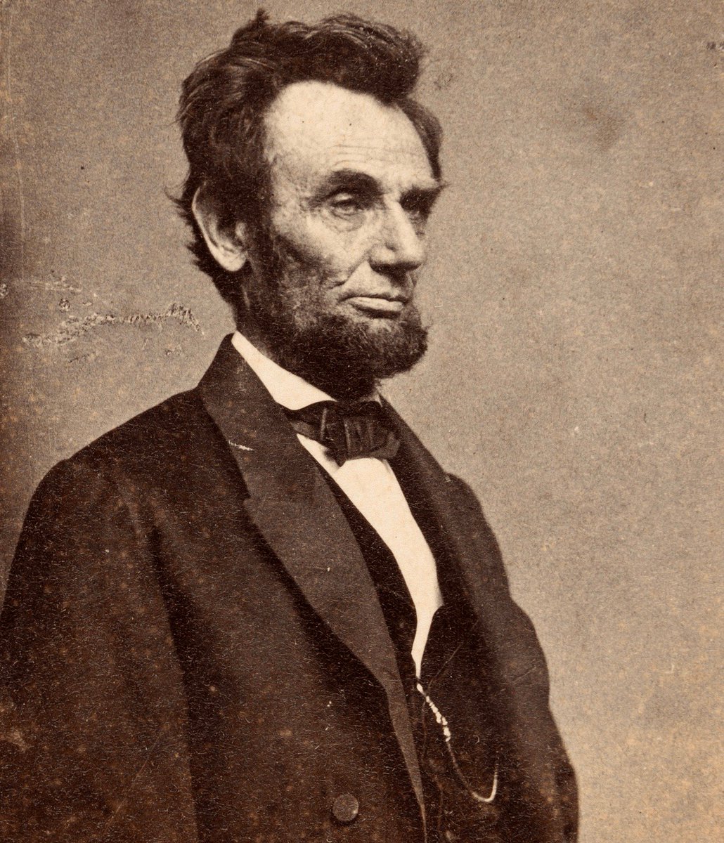 BeschlossDC's tweet photo. Abraham Lincoln, 1864, photographed by Mathew Brady: https://t.co/lQ7QFzqzVk
