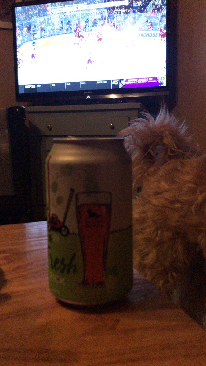 bpj1989's tweet photo. Western Mass beer to cheer on @UMassHockey #PlantTheFlag @FortHillBeer https://t.co/lKZXsSkzvn