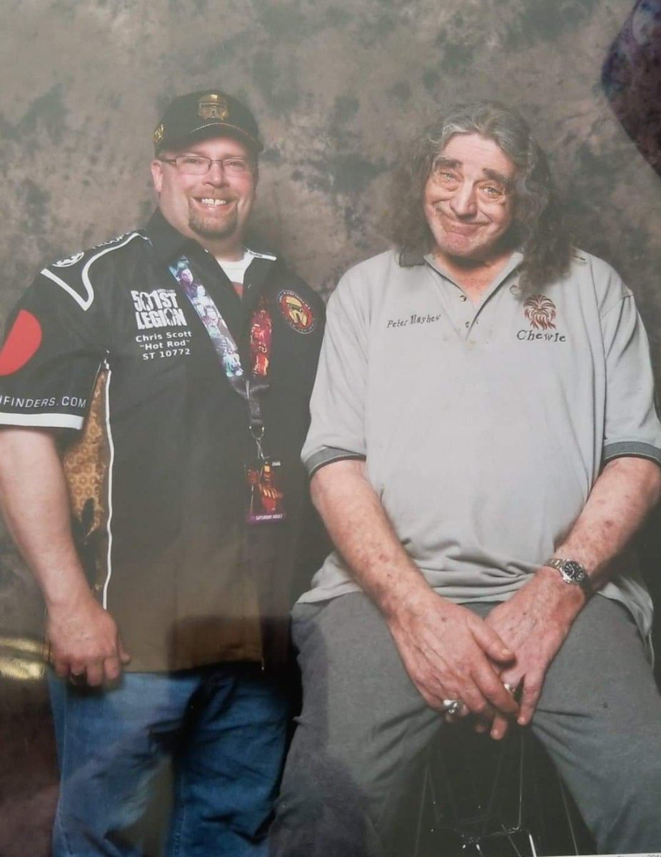 MY_66_AH's tweet photo. @TheWookieeRoars @spunkydunkers It was an honor to meet you! https://t.co/YiBjKHsAUY