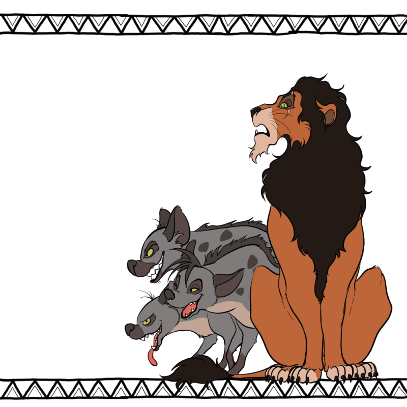 scar &amp; hyenas 