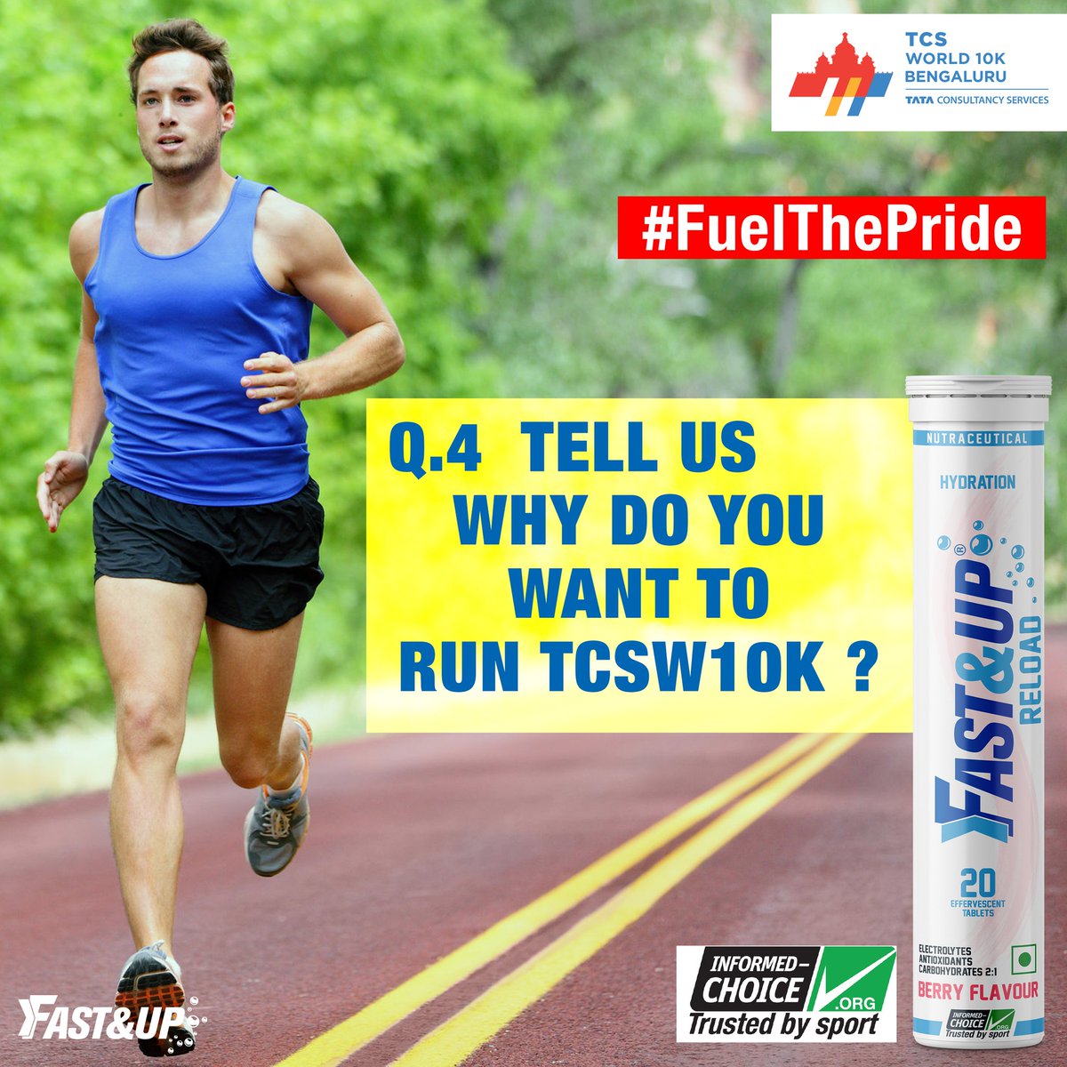 FastandUp_India's tweet photo. #ContestAlert
Q.4 is here!

Tweet,RT, Follow and Tag your friends to #FuelThePride

#fastandup #RunNeverStops #contest #FeelThePride #energydrink #effervescent #running #TCSW10K #giveaway #ContestIndia #freebie @ContestsInIndia @Contestmumbai @india4contests @Contest_in https://t.co/OMN0Y0m3JO