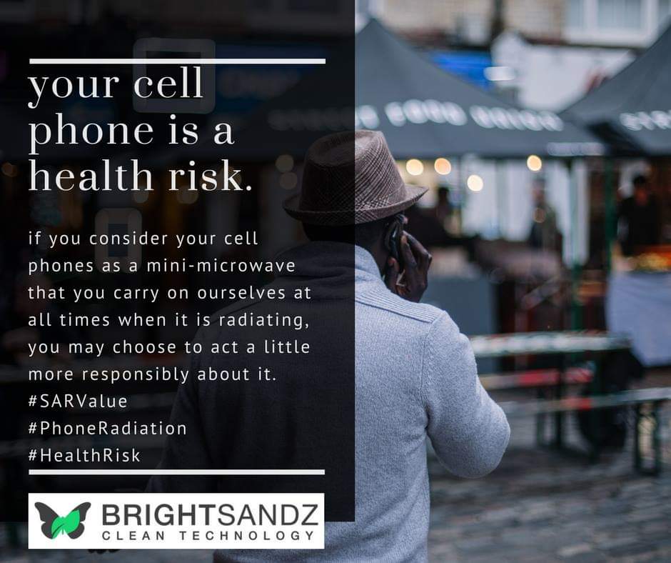 brightsandz's tweet photo. Your cell phone is a huge health risk.
Consider your cell phone as a mini-microwave that you carry with yourself all times. most responsible cellphone OEMs advise you to maintain a distance between your cell phone and yourself (5-15mm)
#SARValue
#phoneradiation
#healthrisk https://t.co/O8p8xZZ4xy