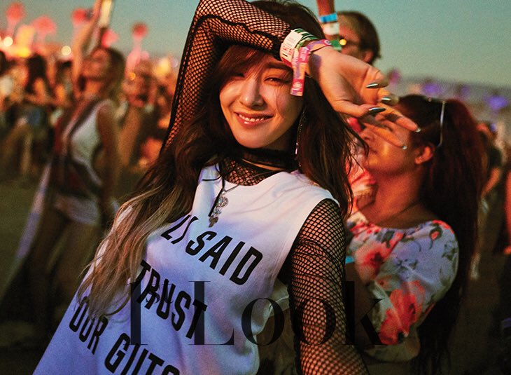 Throwback of Tiffany living it up at #Coachella