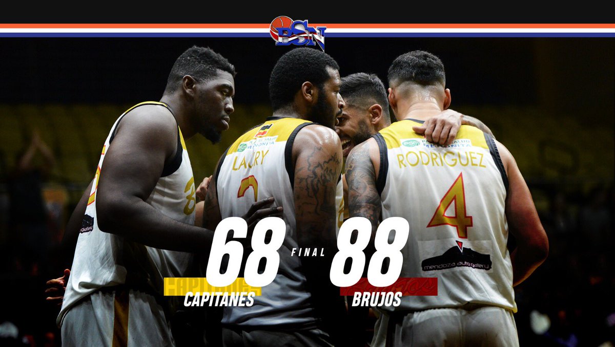 ¡Quinto triunfo consecutivo para Guayama! 

Los @BRUJOSDEGUAYAMA derrotan como local a los @CapitanesAreBSN para obtener su décima victoria de la campaña.

<a href="/twes42/">Tai Wesley</a> y @wavveeIII se combinaron con 44 puntos y 10 rebotes.

📊 bit.ly/AREVGYM19