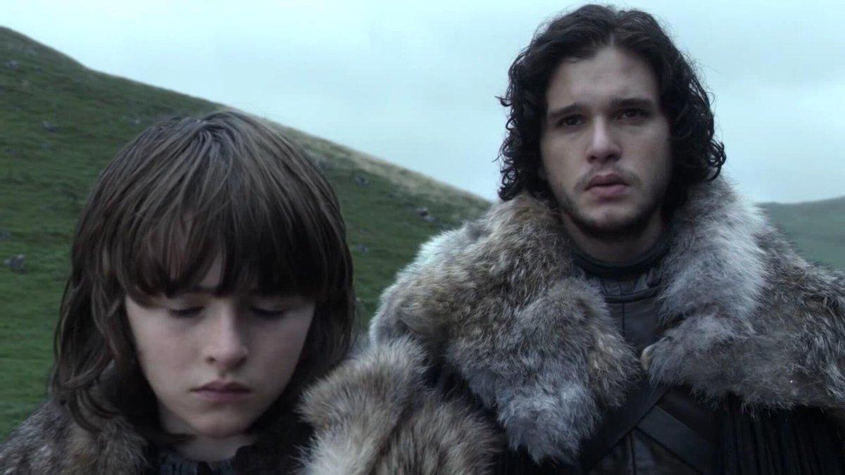 FilmEasterEggs's tweet image. In the pilot for #GameofThrones the camera cuts to Jon Snow when Ned Stark says, “King of the Andals and the First Men”