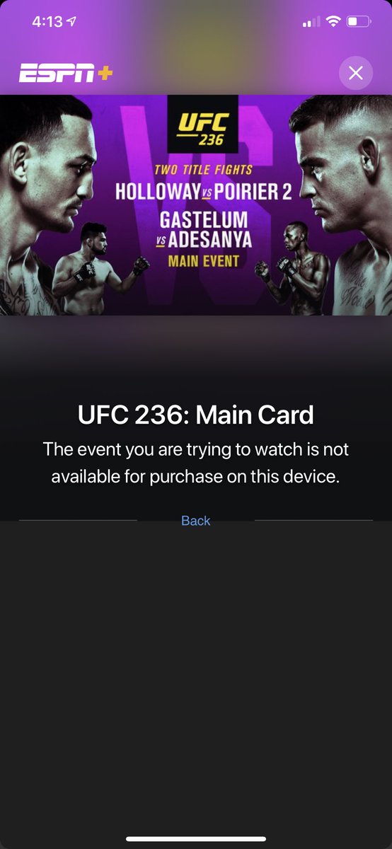 corey_rothwell's tweet photo. #ufc #mma What device does it want????? https://t.co/cte2ZxPbD8