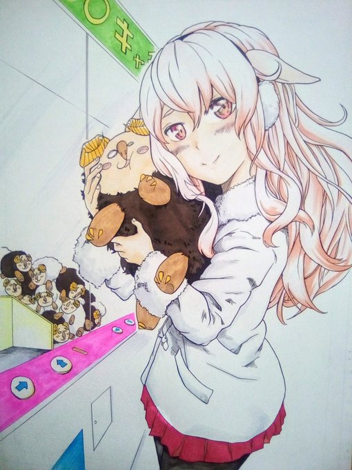 もこ田めめめとデートちたいφ(.;゜;:д:;゜;.)下手くそで申し訳ねぇ( ;ᯅ; )#もこ田めめめ #めめアート 