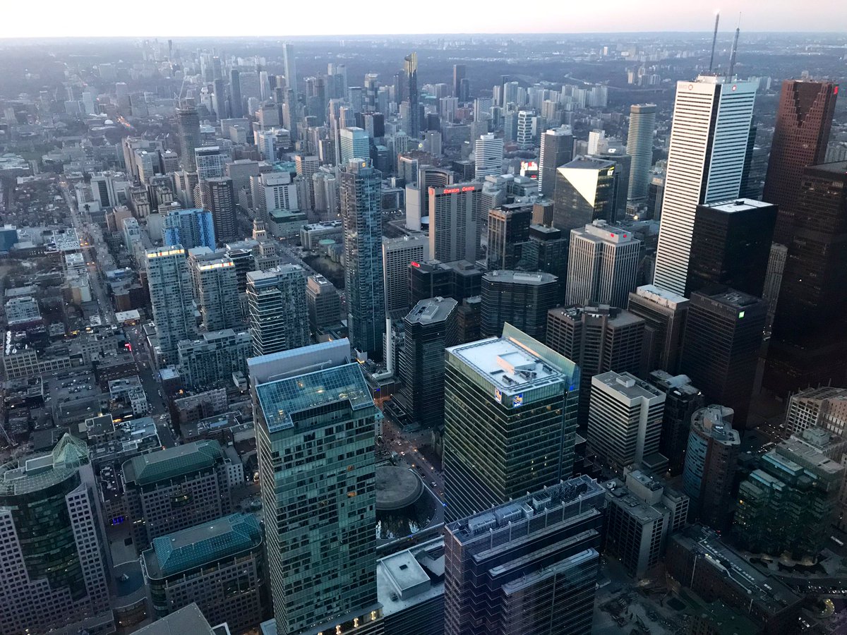 RS_WIDPSC's tweet photo. Team dinner up the CN Tower with incredible views of Toronto! Well deserved after a long day of competition! https://t.co/H8wYaXDtaM