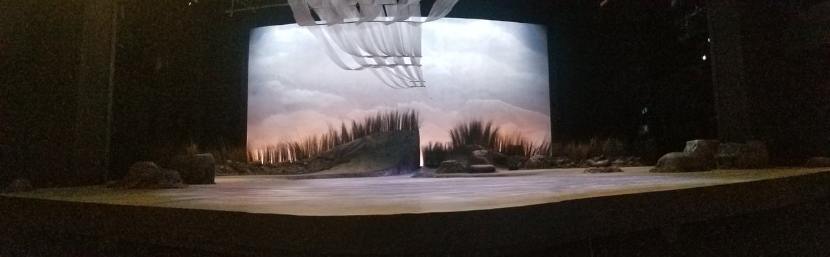KokiePipkin's tweet image. Here at @PCS_Armory ready for the play to start. #CrossingMnisose #seralysmcarthur @sirensalvage @kpitt56 @SeattleThistle #SamanthaOnAStick