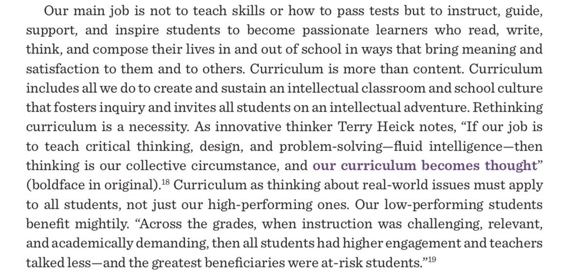 donnamillerfry.com on Bluesky (@fryed) on Twitter photo Reading through the “Equity” section of Literacy Essentials by <a href="/regieroutman/">Regie Routman</a>
Creating “thinking” classrooms where we have high expectatio#ns for ALL children.
p. 263
#essentialconversations
#nled #onted #mbedchat #nsed #edchat #suptchat Reading through the “Equity” section of Literacy Essentials by <a href="/regieroutman/">Regie Routman</a>
Creating “thinking” classrooms where we have high expectatio#ns for ALL children.
p. 263
#essentialconversations
#nled #onted #mbedchat #nsed #edchat #suptchat