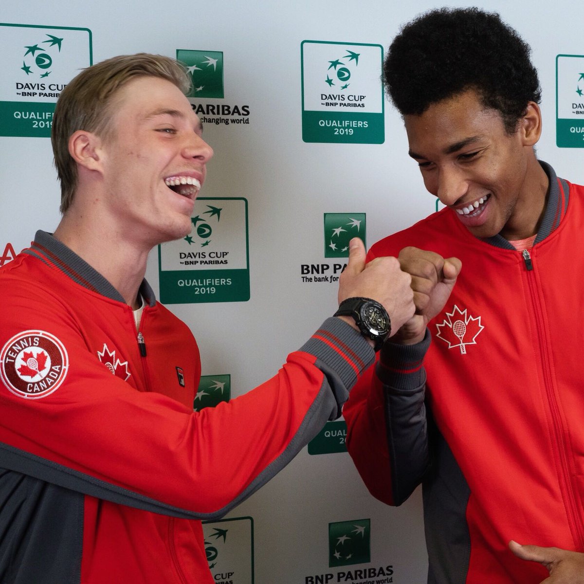 Tennis Canada On Twitter For The First Time Since Their Davis Cup