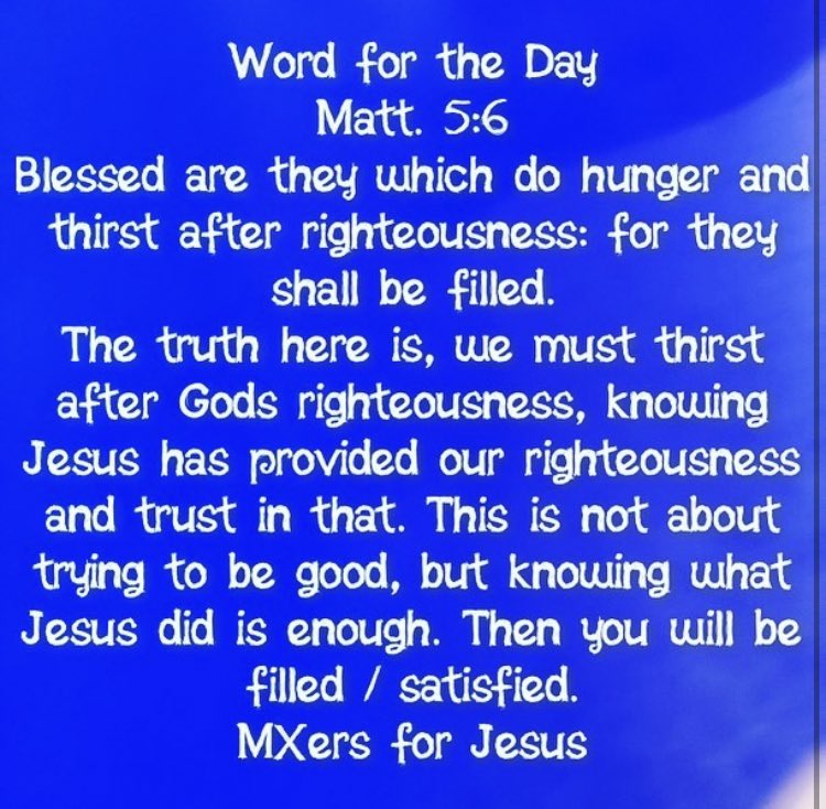 #wordfortheday #mxersforjesus