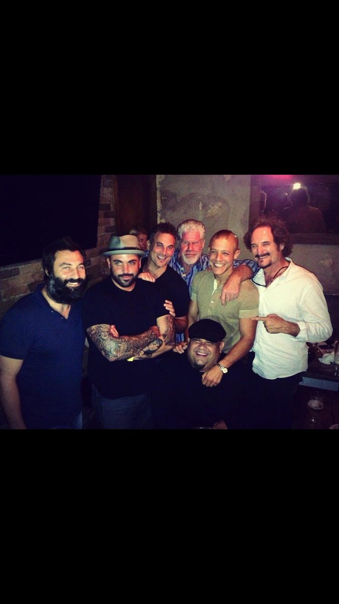 Happy Birthday ⁦<a href="/perlmutations/">Ron Perlman</a>⁩ some crew there ⁦<a href="/Theorossi/">THEO</a>⁩ ⁦<a href="/KimFCoates/">Kim Coates</a>⁩ ⁦⁦⁦<a href="/fatsalsdeli/">Fat Sal's Deli</a>⁩