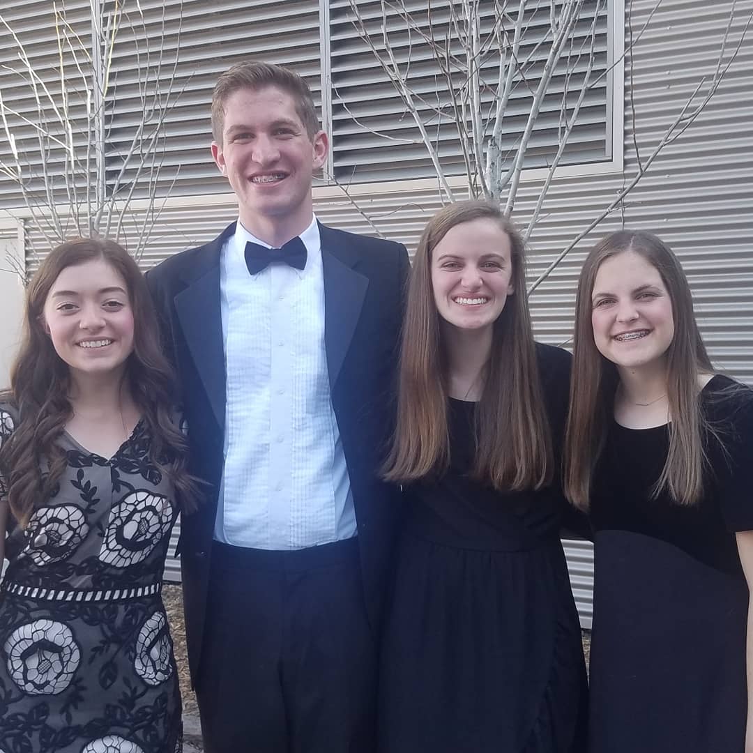 Congratulations to these students who represented #rmhs and <a href="/mesamusiced/">MPS Music Education</a> in the #AMEA All State Honor Choir! They spent the weekend singing with Dr. Lynne Gackle from Baylor University and the concert was beautiful. Well done (from left to right) Taylor, Porter, Brooke and Eliza!