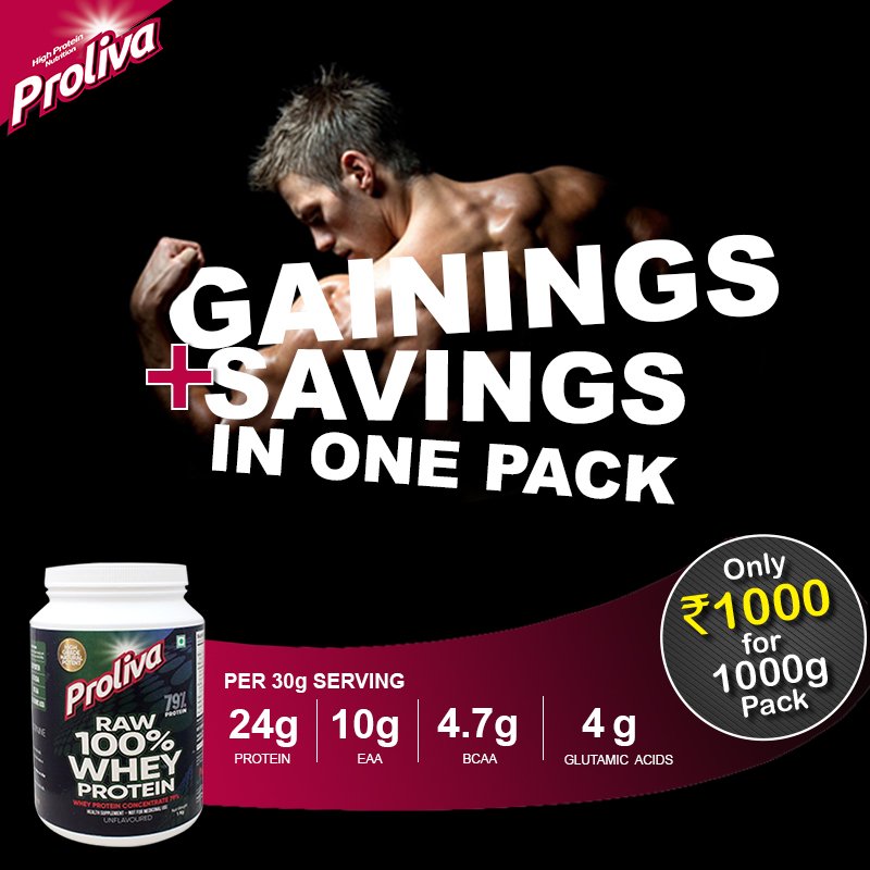 ProlivaNutrisat's tweet photo. Bulk up on more protein per serving without breaking your budget plan. With up to 80% whey protein content, Proliva RAW 100% Whey Protein gives you gains in more ways than one.
Buy now: https://t.co/NNBLpns51Q
#Muscle #Fitness #WheyProtein #BuiltForFit #Proliva https://t.co/oeEF9AriKa