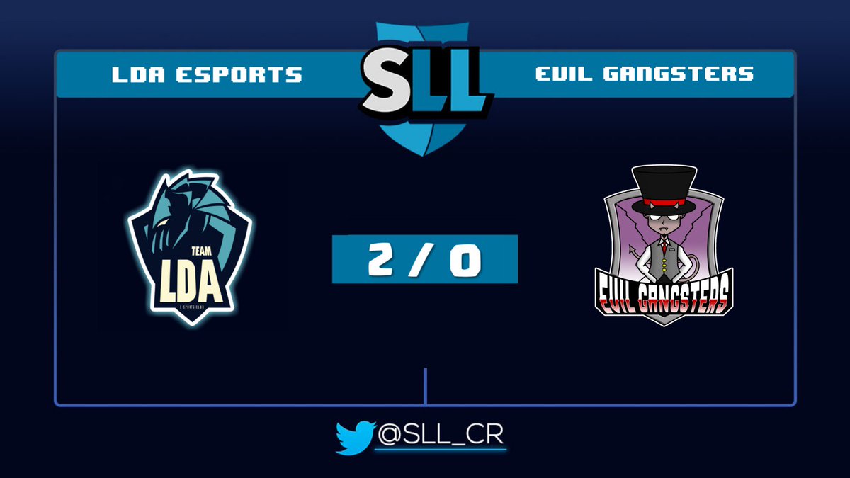 En el tercer encuentro del día viernes @LDA_eSports logra vencer 2-0 a @EvilGangstersMX y tambien asegura su pase a la siguiente ronda