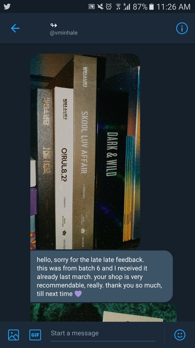 DAEGU_STREET's tweet photo. "hello, sorry for the late late feedback. this was from batch 6 and I received it already last march. your shop is very recommendable, really. thank you so much, till next time π
the albums are well handled, thank you po π" ~Vminhale
#DSFeedbacks ππ https://t.co/X9Zes31QpI