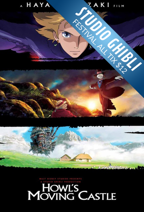 Come in and see Howl's moving castle today at 4pm! Book now bit.ly/2UiBwSG