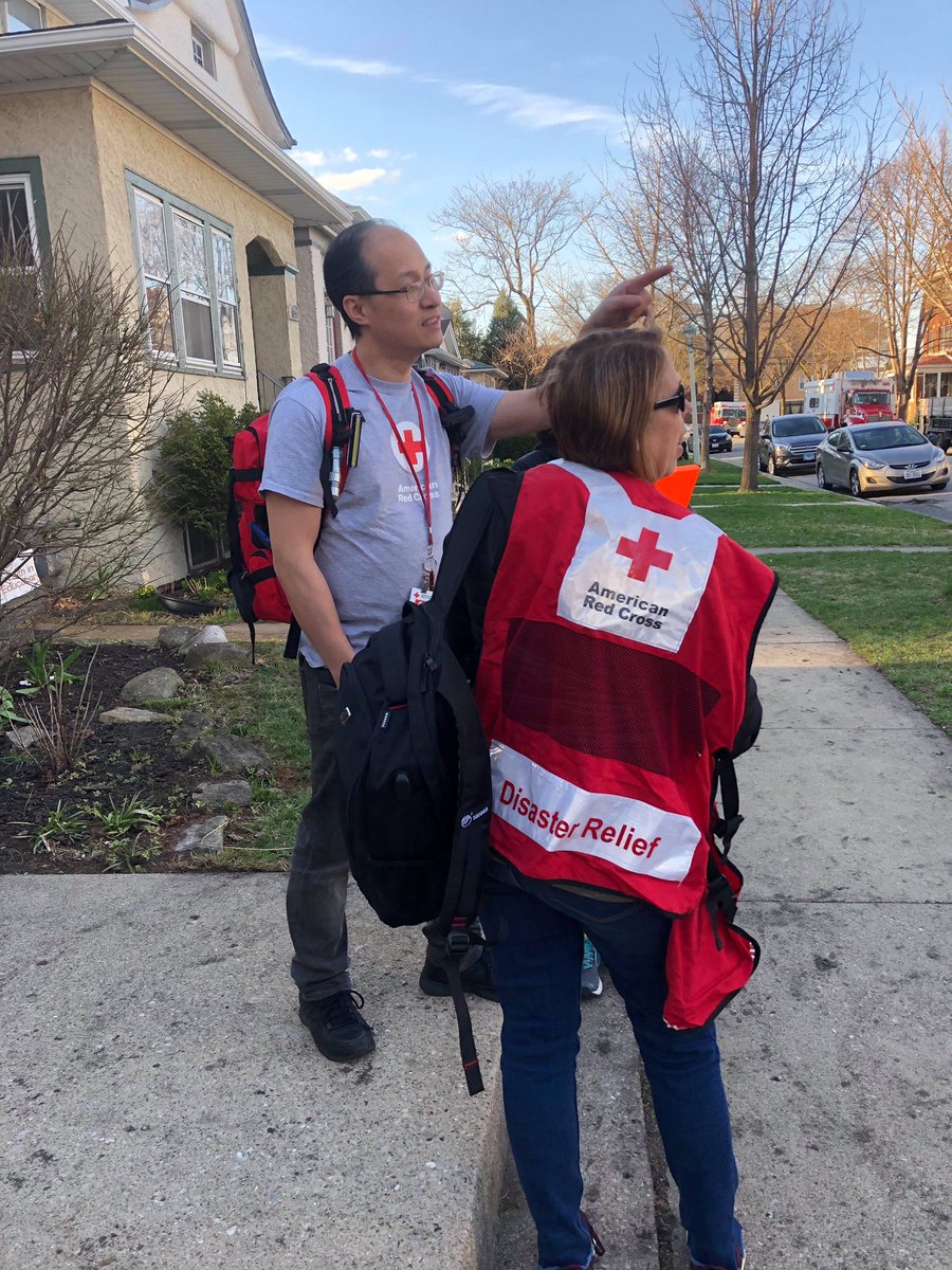 RedCrossIL's tweet image. Fire is unpredictable, you never know where or when it will strike. Today, Red Cross volunteers assisted families at five fires in the Chicago and Northern IL area, including two fires in Oak Park, where the same four volunteers assisted 7 families / 17 people.  #EndhomeFires