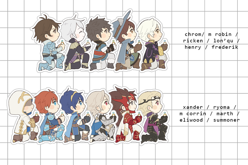 [RTs ?] Preorders for my Fire Emblem S support standees are finally open!! Pair up your favorite Fire Emblem couple to create a custom proposal scene. Preorders will be open until 4/27 and will ship mid/late May.
new shop: https://t.co/qeZAyPIKkv 