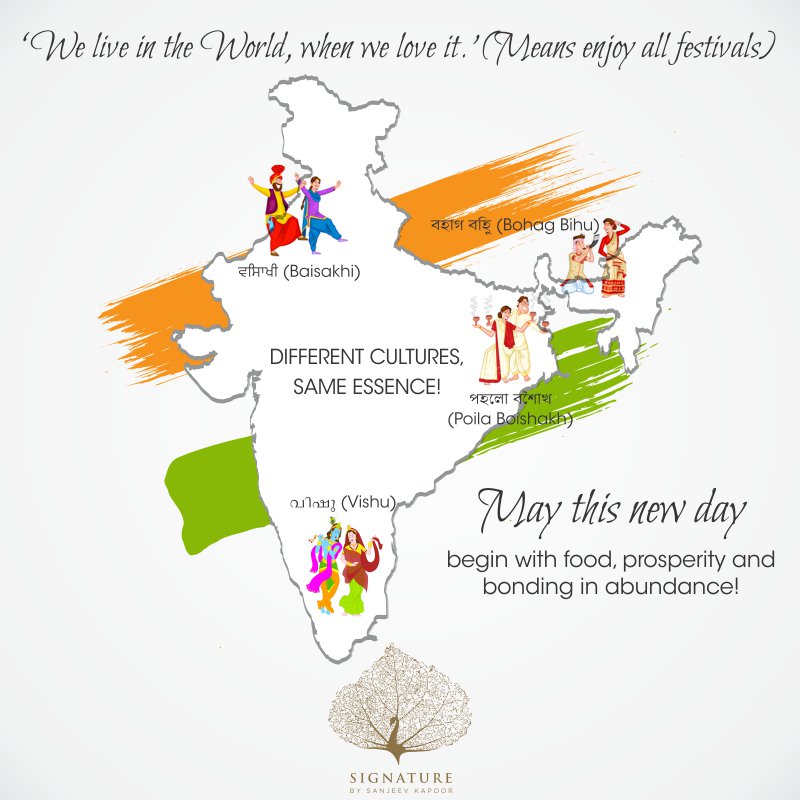 SignaturebySK's tweet photo. Diversity in regions. Unity in spirit https://t.co/7ENhAKlS4Z