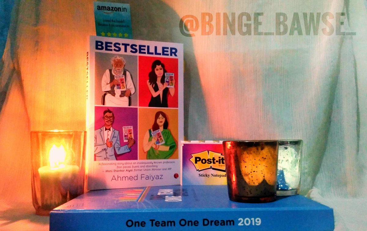 Book Review: Bestseller by Ahmed Faiyaz | Dhiraj Sindhi
A Short, Light, Fast paced, Insightful comedy! Must for Booklovers and Authors.
<a href="/ahmedfaiyaz/">Ahmed Faiyaz</a> #bestsellerbyahmedfaiyaz #bingebawse #dhirajsindhi

universeofmysecrets.blogspot.com/2019/04/dhiraj…