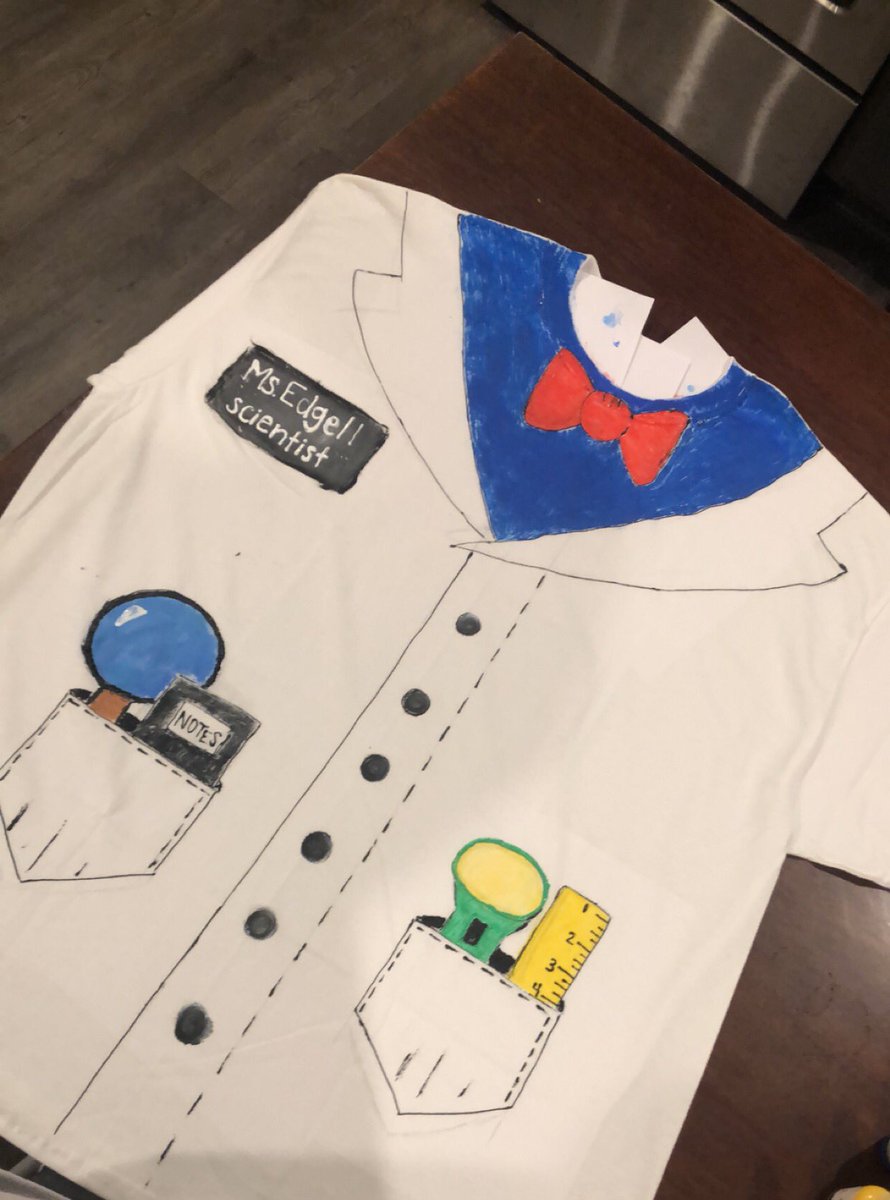 edgellcation's tweet photo. Donβt forget Monday is dress for success like a scientist day! I canβt wait to wear my attire. @ChristianaES1
#scientist #craftcraftcraft #readytorockthetest https://t.co/fTec1aI75Y